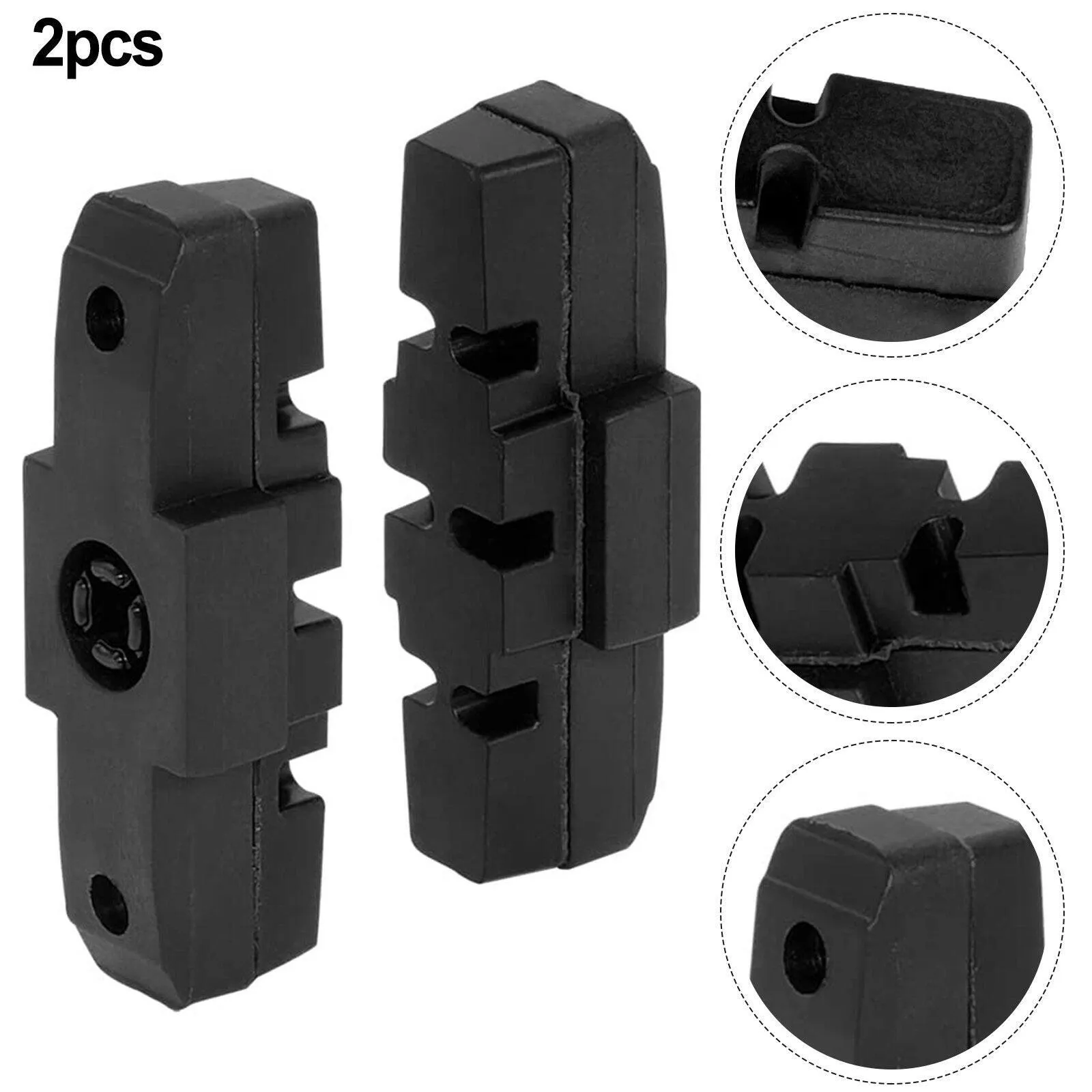 2pcs Bicycle Brake Pads Cycling MTB Road Bike V Brake Holder Pads Shoes Blocks For Magura HS11 HS22 HS24 HS33 For MAGURA