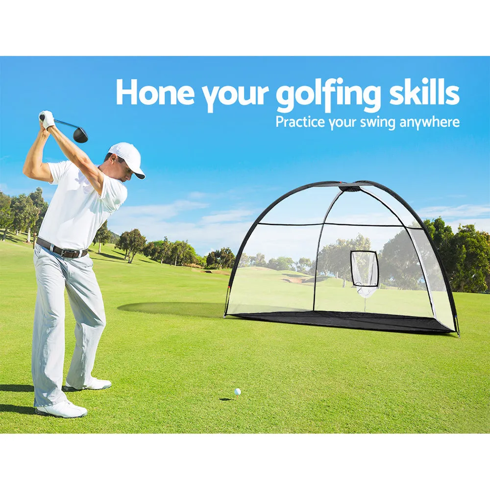 3.5M Golf Practice Net Portable Training Aid Driving Target Mat Soccer