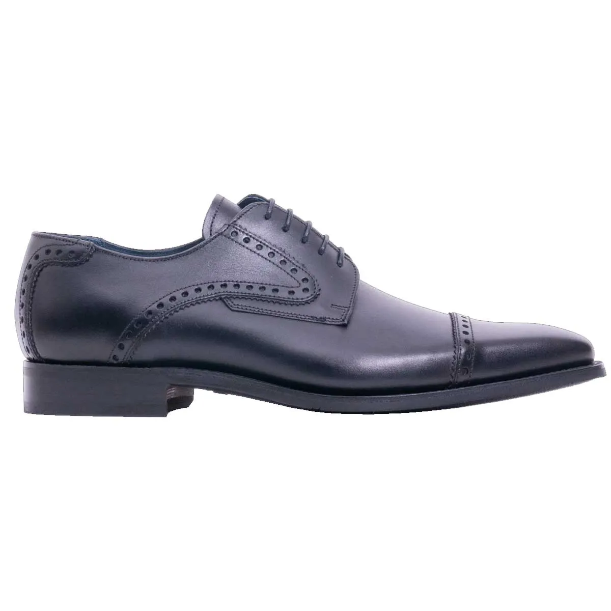 40% OFF BARKER Stewart Shoes - Mens - Black Calf - Size: UK 8.5