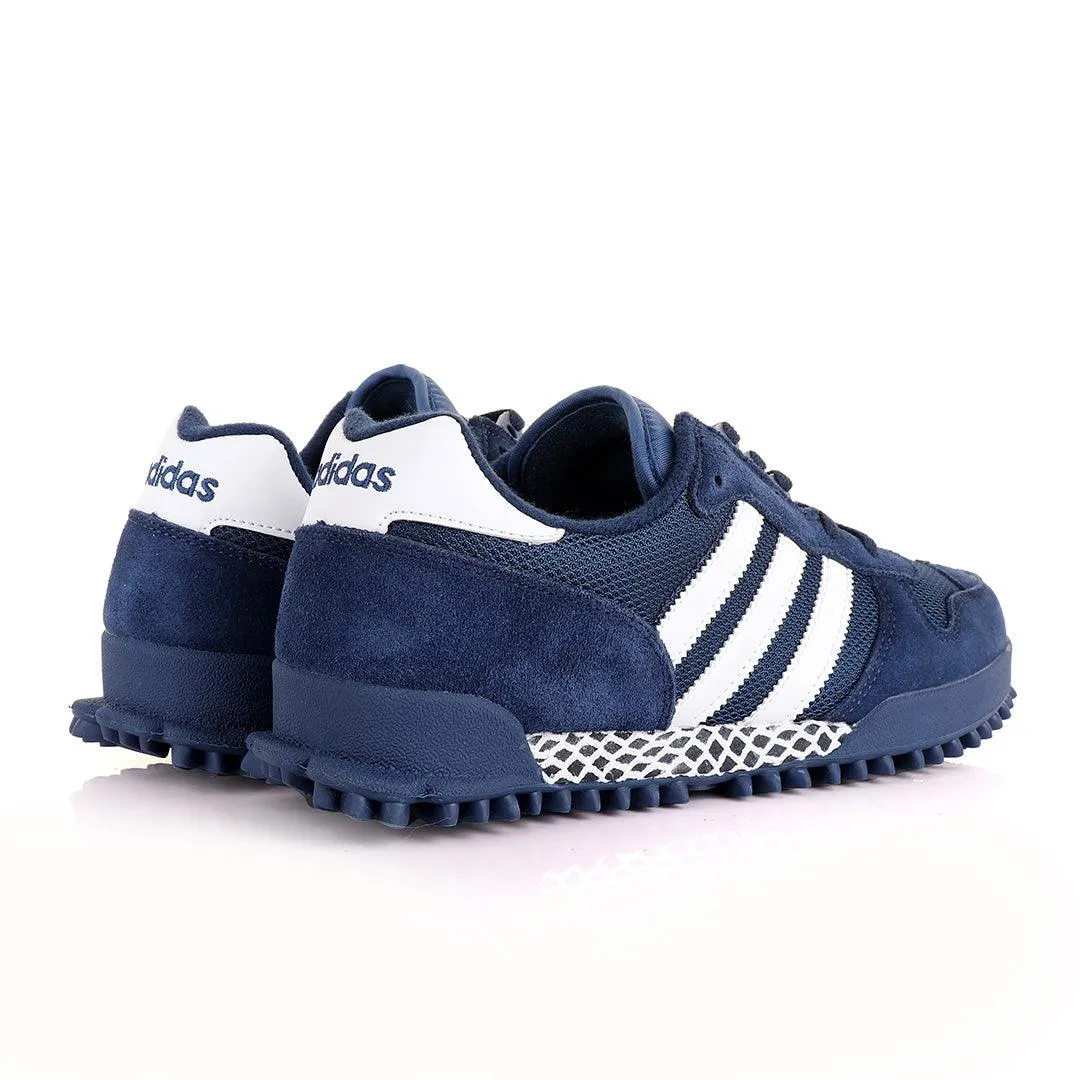 Ad Simplified Fabric NavyBlue Sneakers