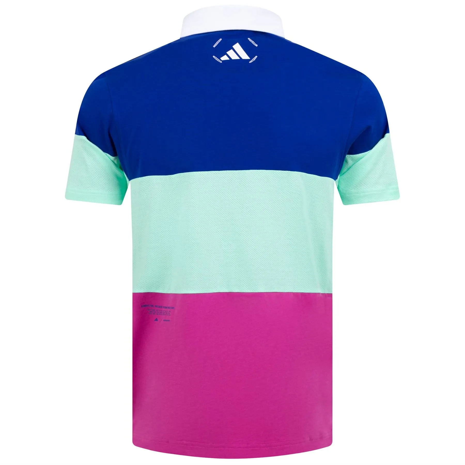 Adicross ColourBlock Polo Lucid Blue - SS23