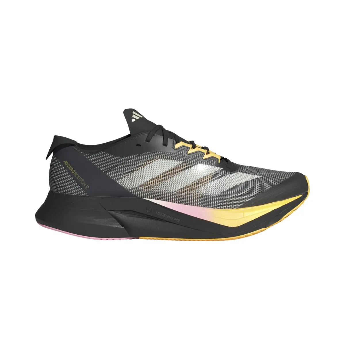 Adidas Adizero Boston 12 Black Orange AW24 Shoes