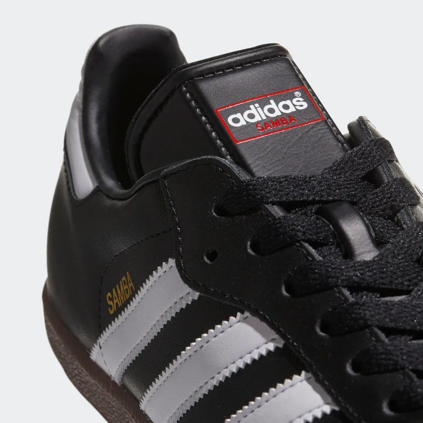 adidas Adult SAMBA Indoor Soccer Shoes 019000 Black/white