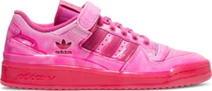 Adidas Jeremy Scott x Forum Low 'Dipped - Solar Pink' sneakers, pink