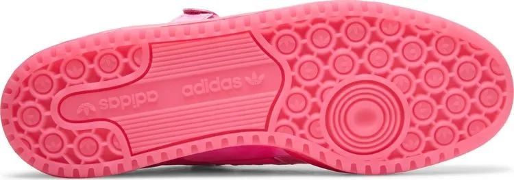 Adidas Jeremy Scott x Forum Low 'Dipped - Solar Pink' sneakers, pink