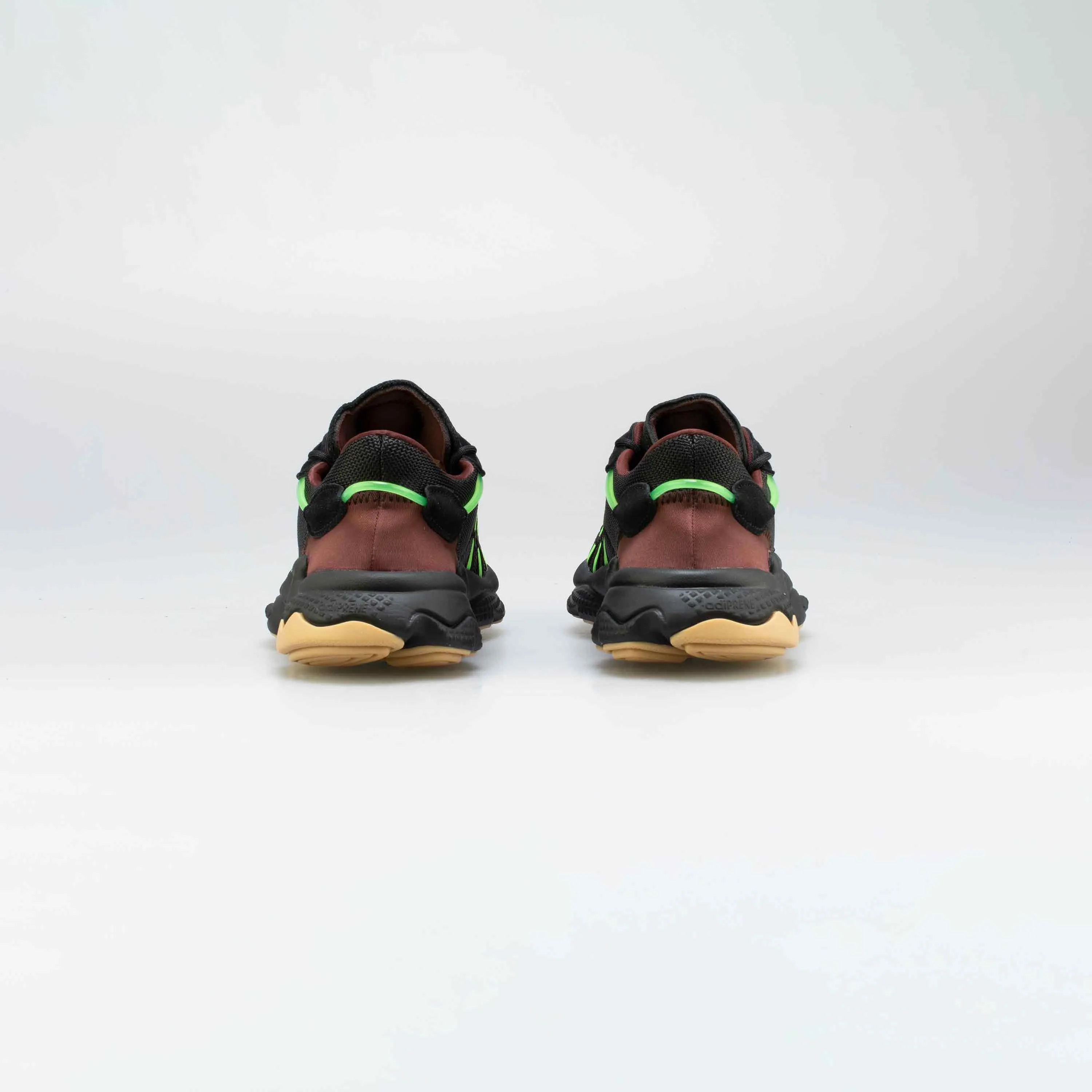 adidas Originals X Pusha T Ozweego Mens Running Shoe - Black/Green/Gum