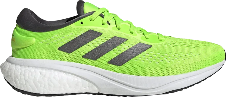 Adidas Supernova 2 'Solar Green Grey' sneakers, green