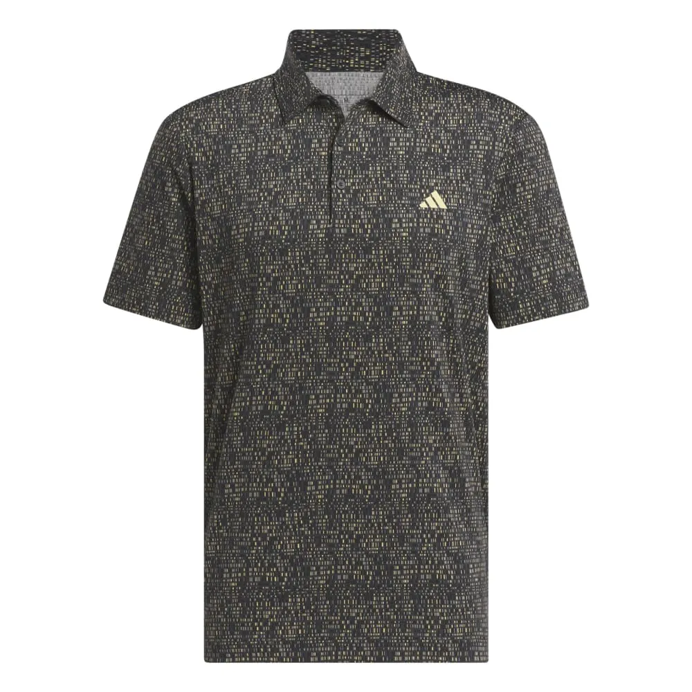 adidas Ultimate365 Power Grid Print Men's Polo Shirt