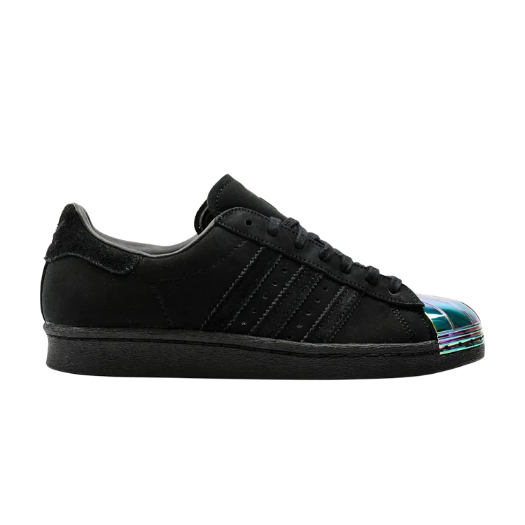 Adidas Wmns Superstar 80s Metal Toe 'Core Black' Sneakers, Black