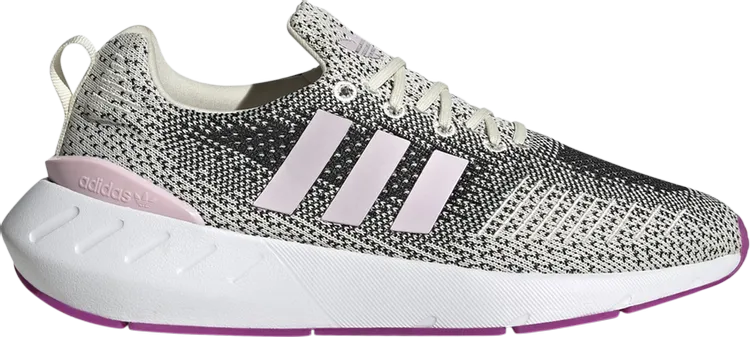 Adidas Wmns Swift Run 22 'Cream Black Clear Pink' sneakers, cream