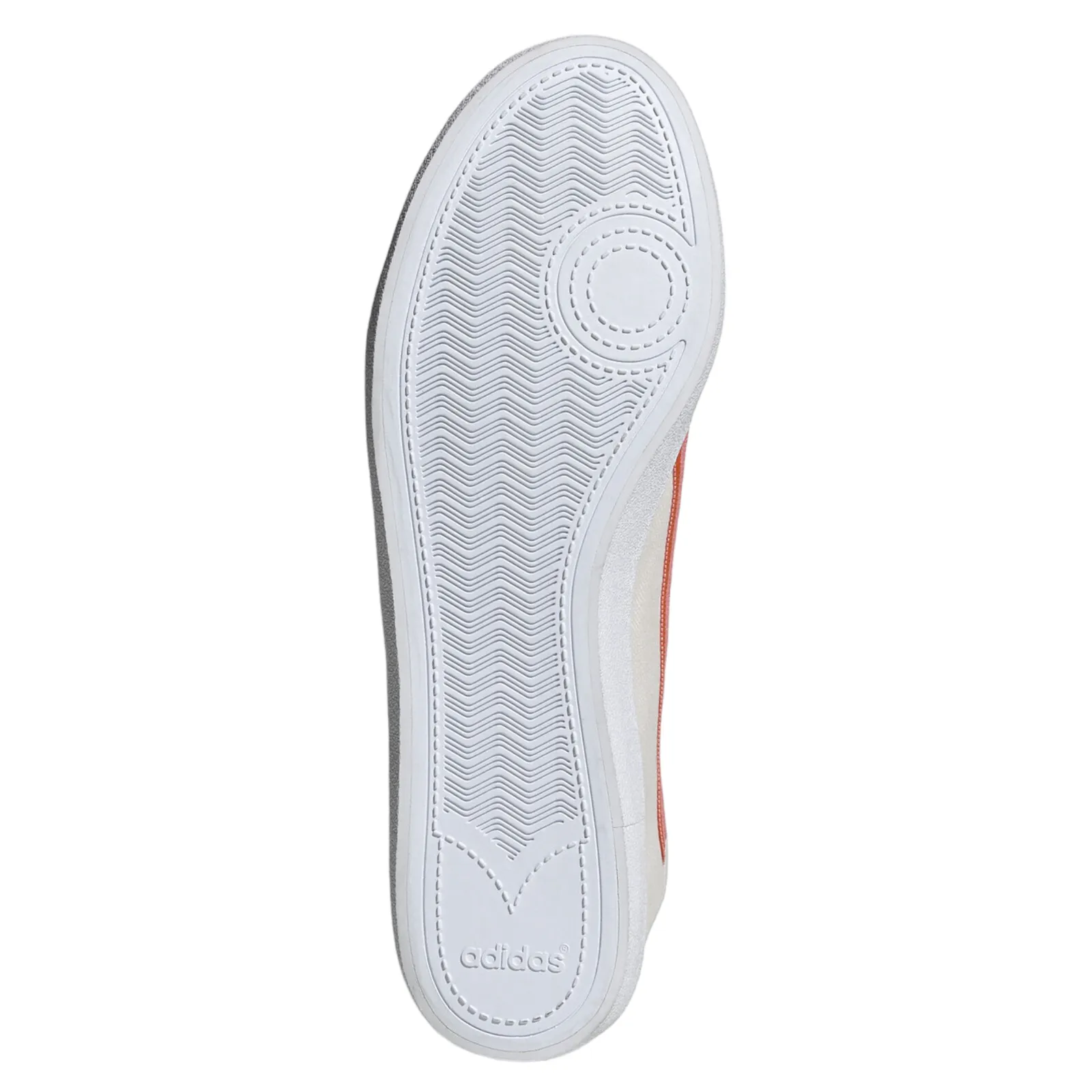 adidas Womens Courtflash X Shoes - Chalk White / Orange