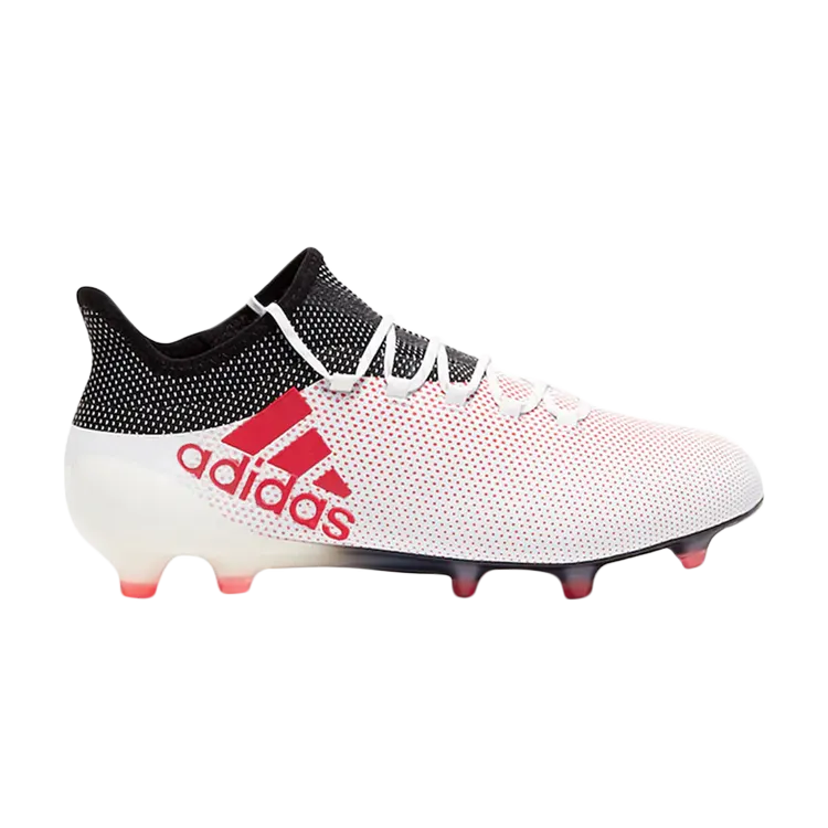 Adidas X 17.1 FG 'Real Coral' sneakers, white