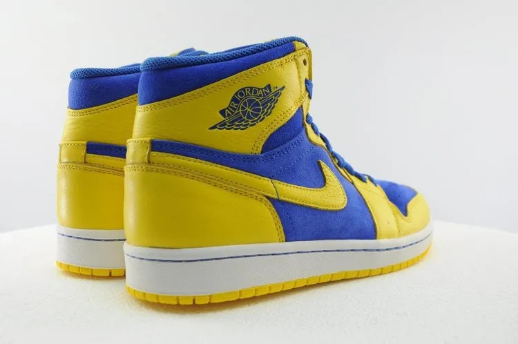 Air Jordan 1 Retro High OG Laney Sneakers, Yellow