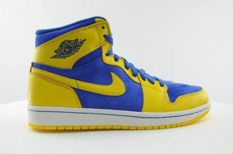 Air Jordan 1 Retro High OG Laney Sneakers, Yellow