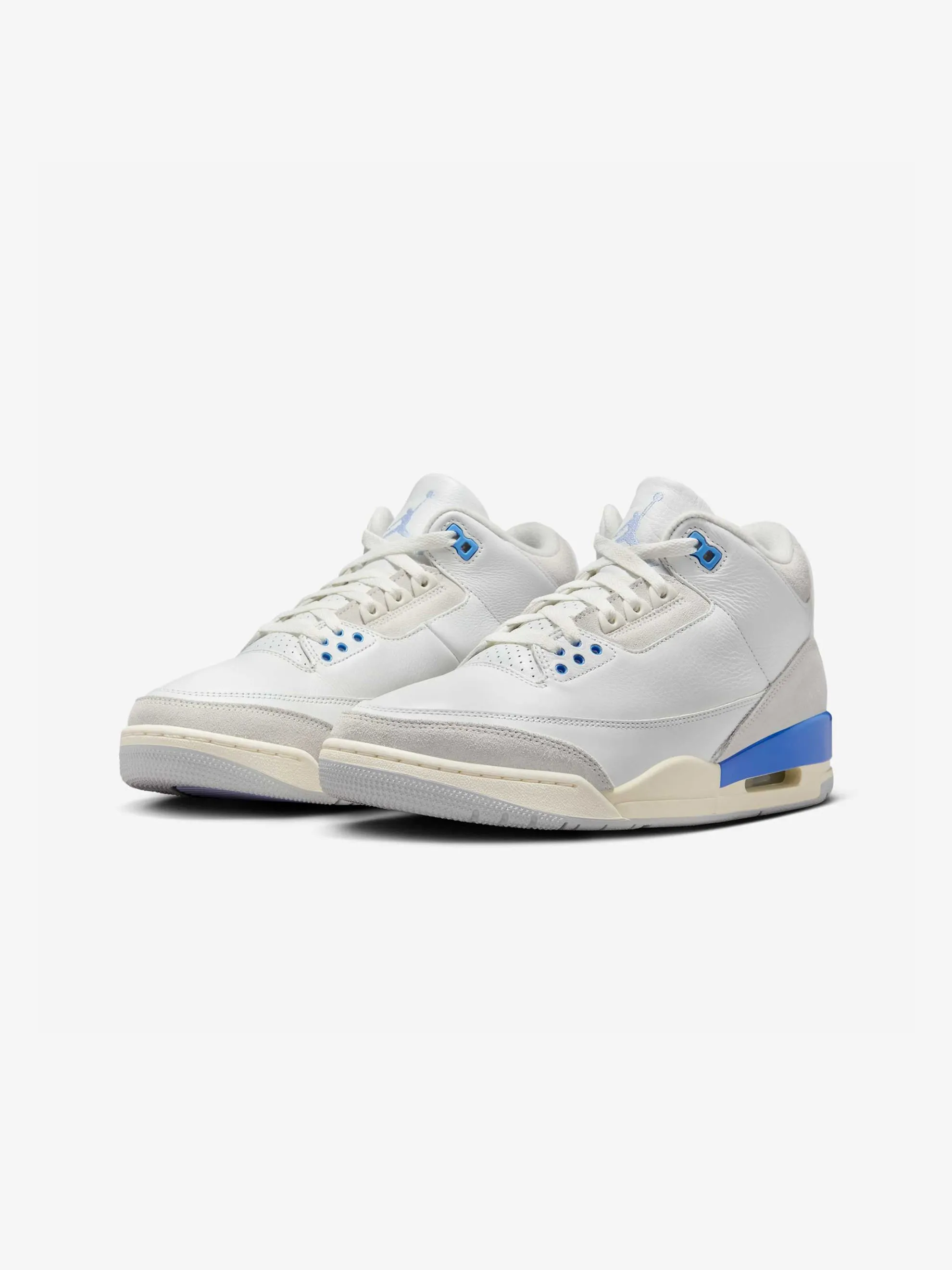 Air Jordan 3 Retro (SUMMIT WHITE/HYDROGEN BLUE-LEGEND)