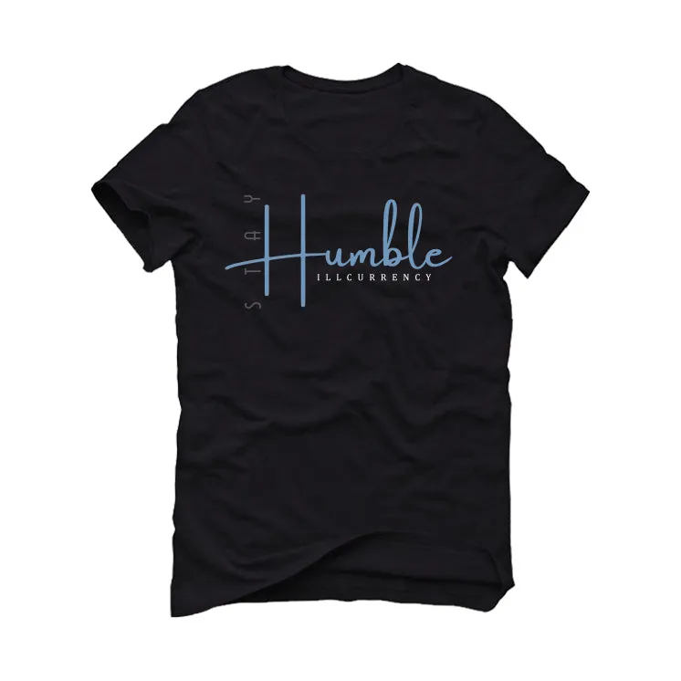 Air Jordan 7 “Chambray” | illcurrency Black T-Shirt (Stay Humble)