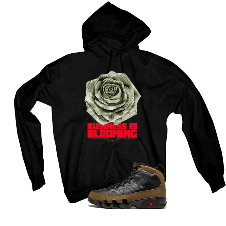 Air Jordan 9 Olive Black T-Shirt (Business is Blooming)| illcurrency