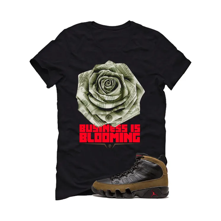 Air Jordan 9 Olive Black T-Shirt (Business is Blooming)| illcurrency