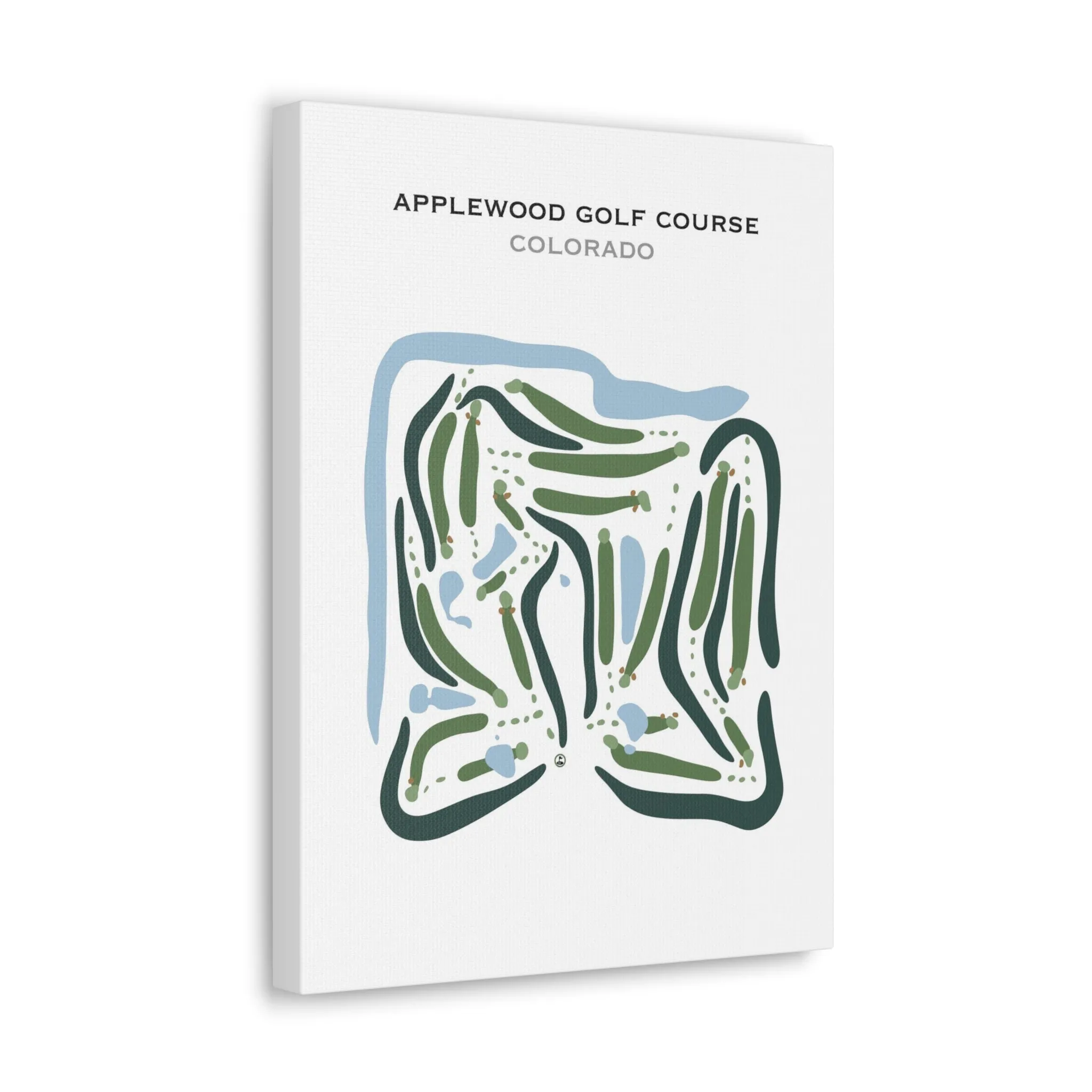 Applewood Golf Course, Colorado - Printed Golf Courses