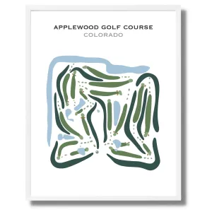 Applewood Golf Course, Colorado - Printed Golf Courses