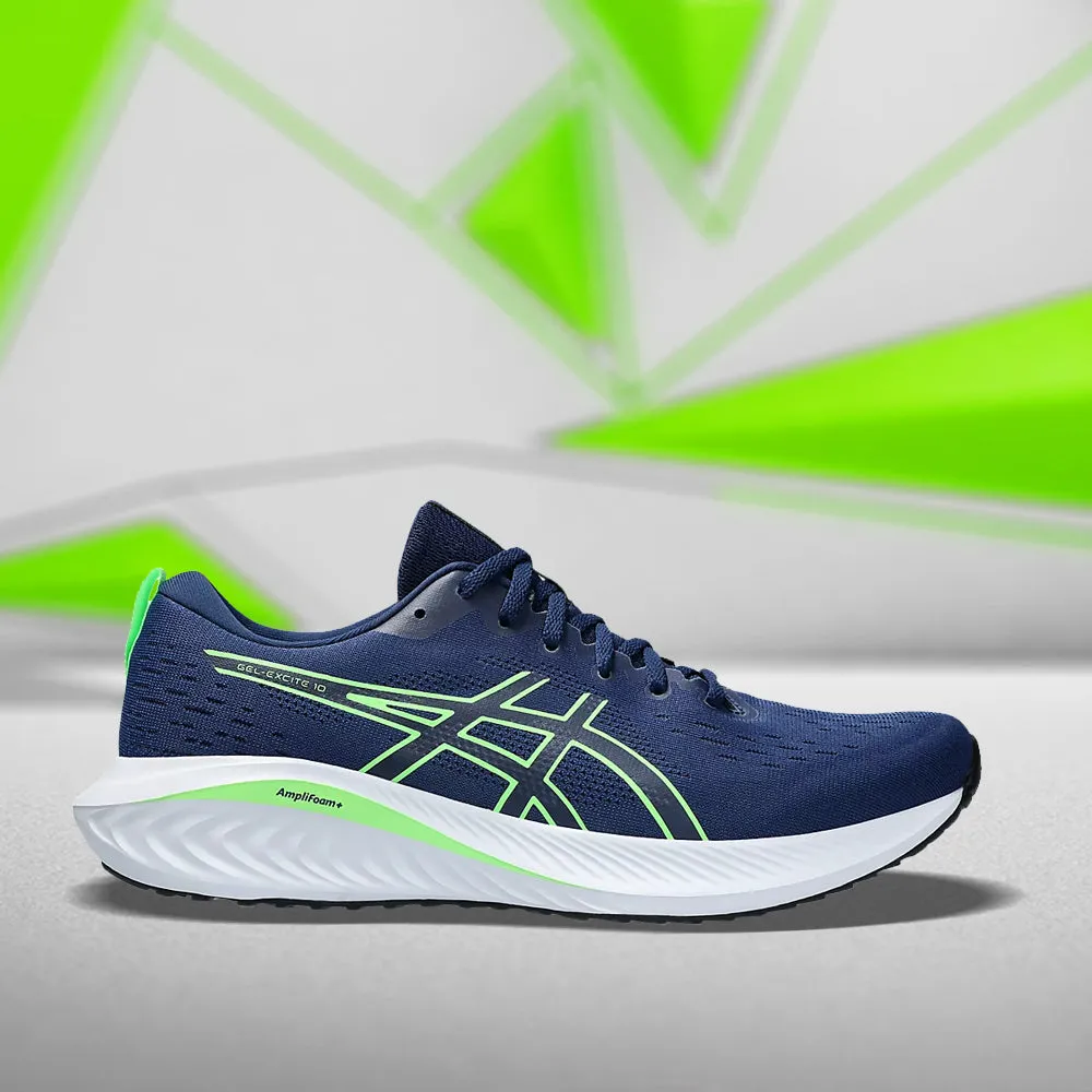 ASICS GEL-EXCITE 10 (M) - (BLUE EXPANSE/LIME BURST) RUNNING SHOES