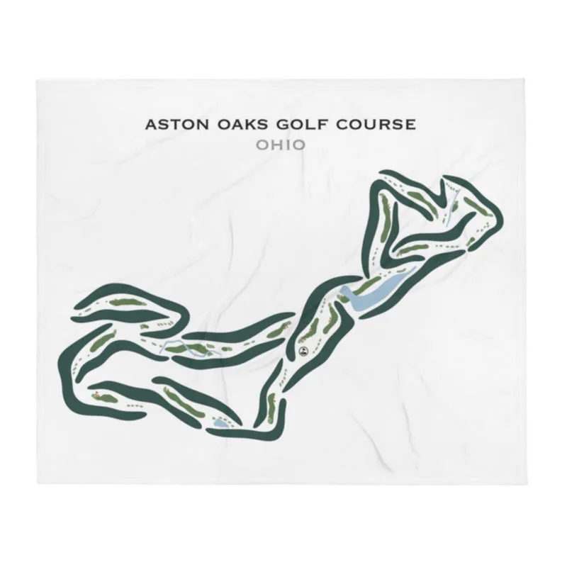 Aston Oaks Golf Course, Ohio - Printed Golf Courses