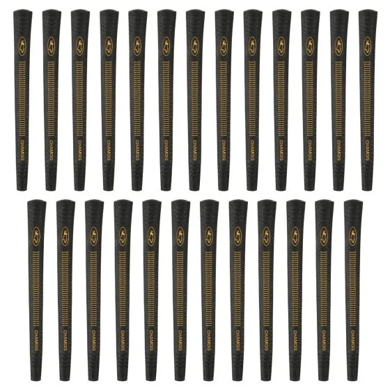 Avon Chamois Black Jumbo - 25 Piece Golf Grip Bundle