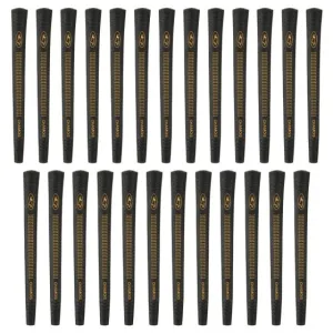 Avon Chamois Black Standard - 25 Piece Golf Grip Bundle