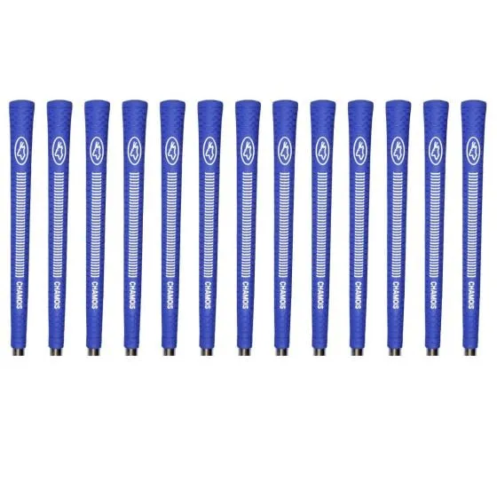 Avon Chamois Blue Standard - 13 Piece Golf Grip Bundle