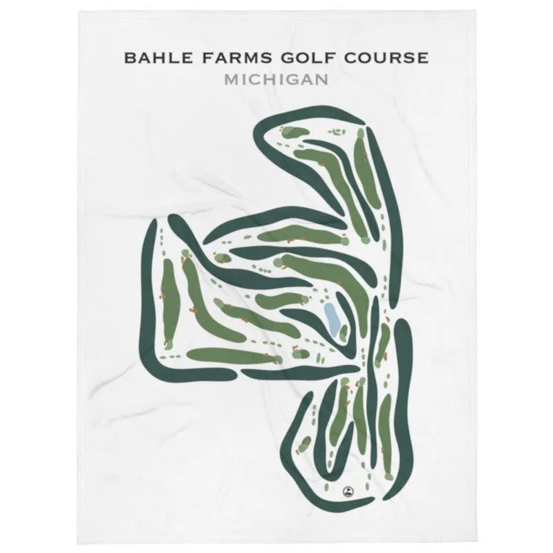 Bahle Farms Golf Course, Michigan - Printed Golf Courses