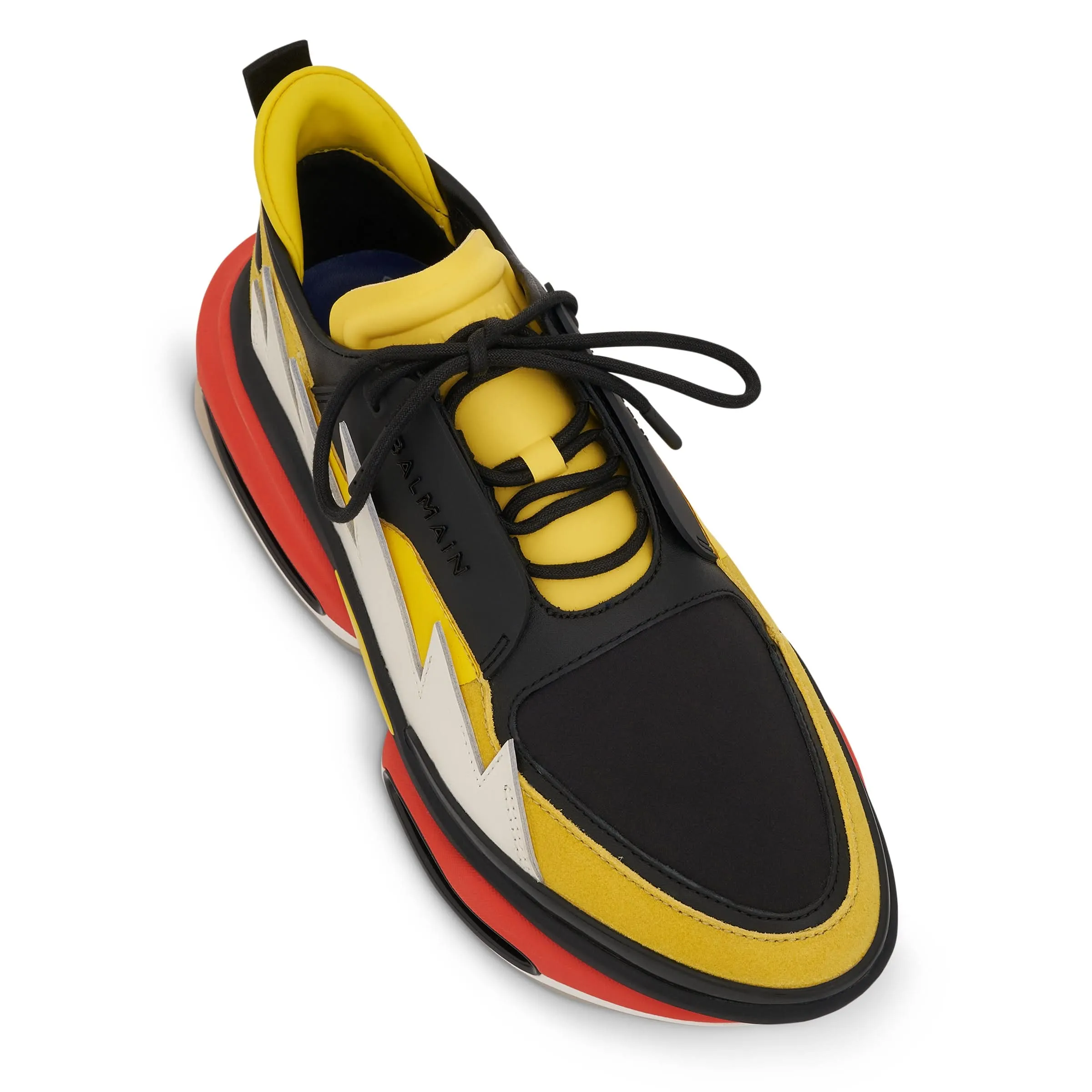 Balmain x Pokémon B Bold Sneaker in Yellow/Red