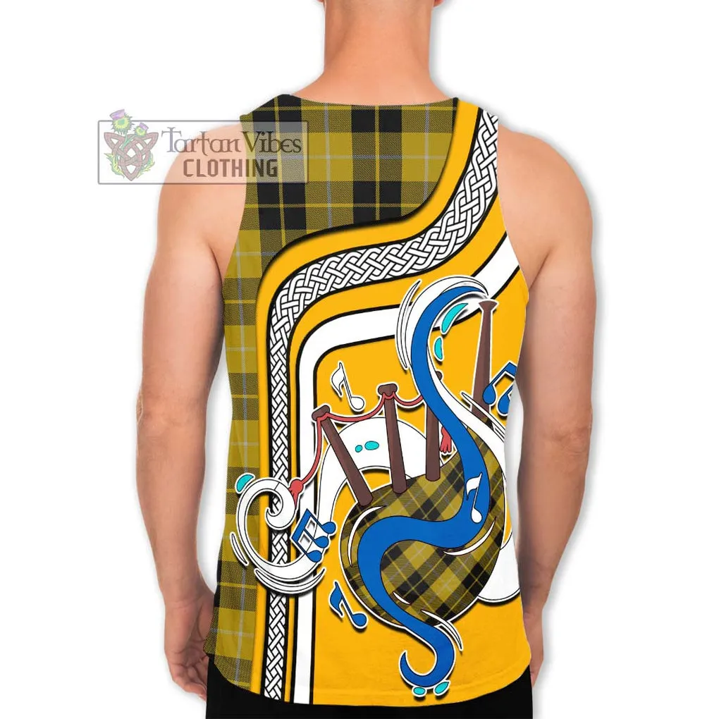 Barclay Dress Tartan Men's Tank Top with Epic Bagpipe Style