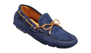 Barker - Doug, Navy Suede (Size 7 & 8 Only)