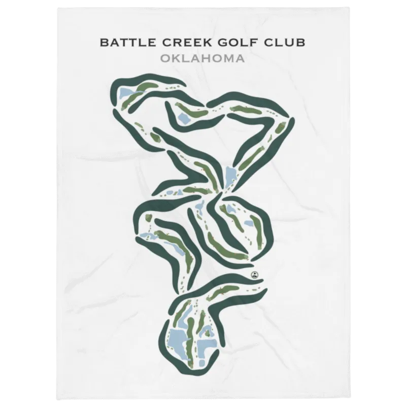 Battle Creek Golf Club, Oklahoma - Printed Golf Courses