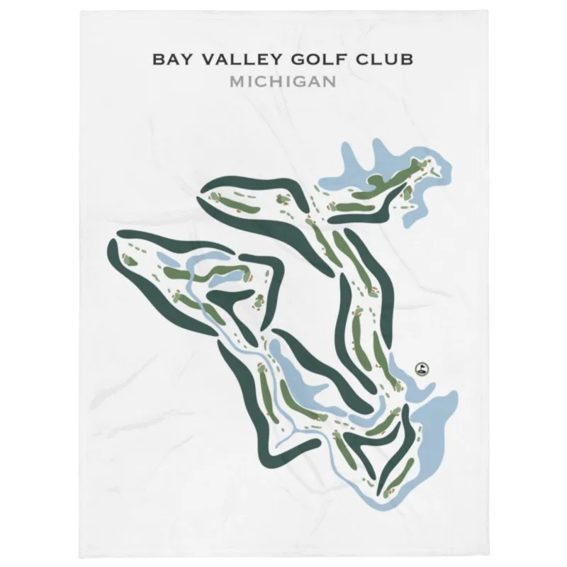 Bay Valley Golf Club, Michigan - Printed Golf Courses