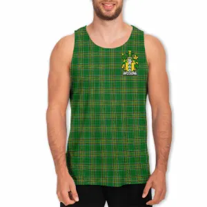 Beatty Irish Clan Tartan Men's Tank Top with Coat of Arms