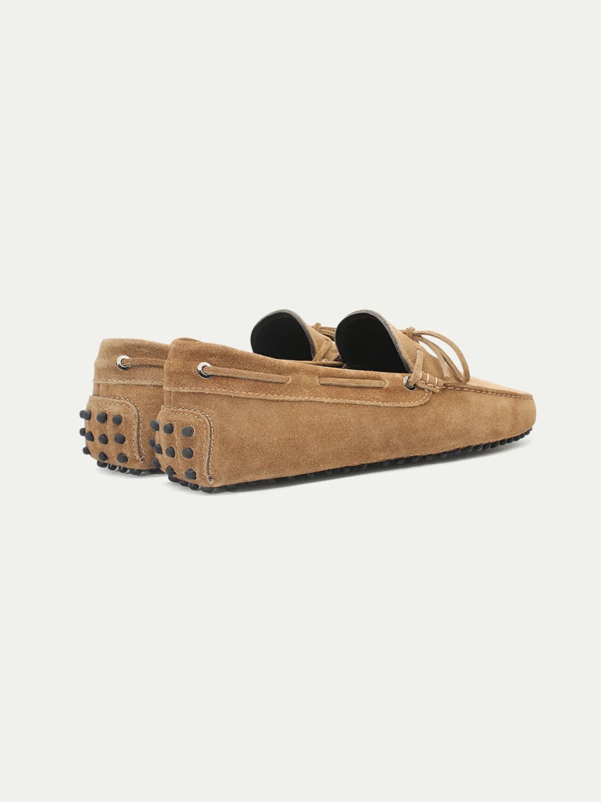 Beige Driving Shoes