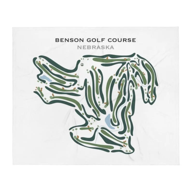 Benson Golf Course, Nebraska - Printed Golf Courses