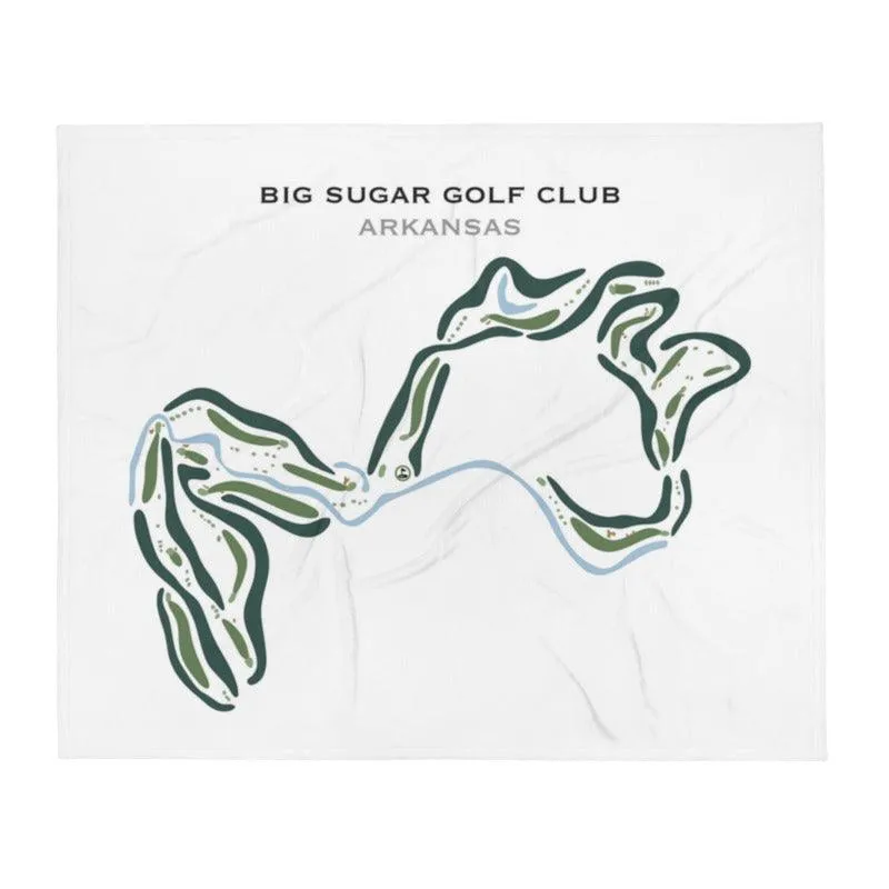 Big Sugar Golf Club, Arkansas - Printed Golf Courses