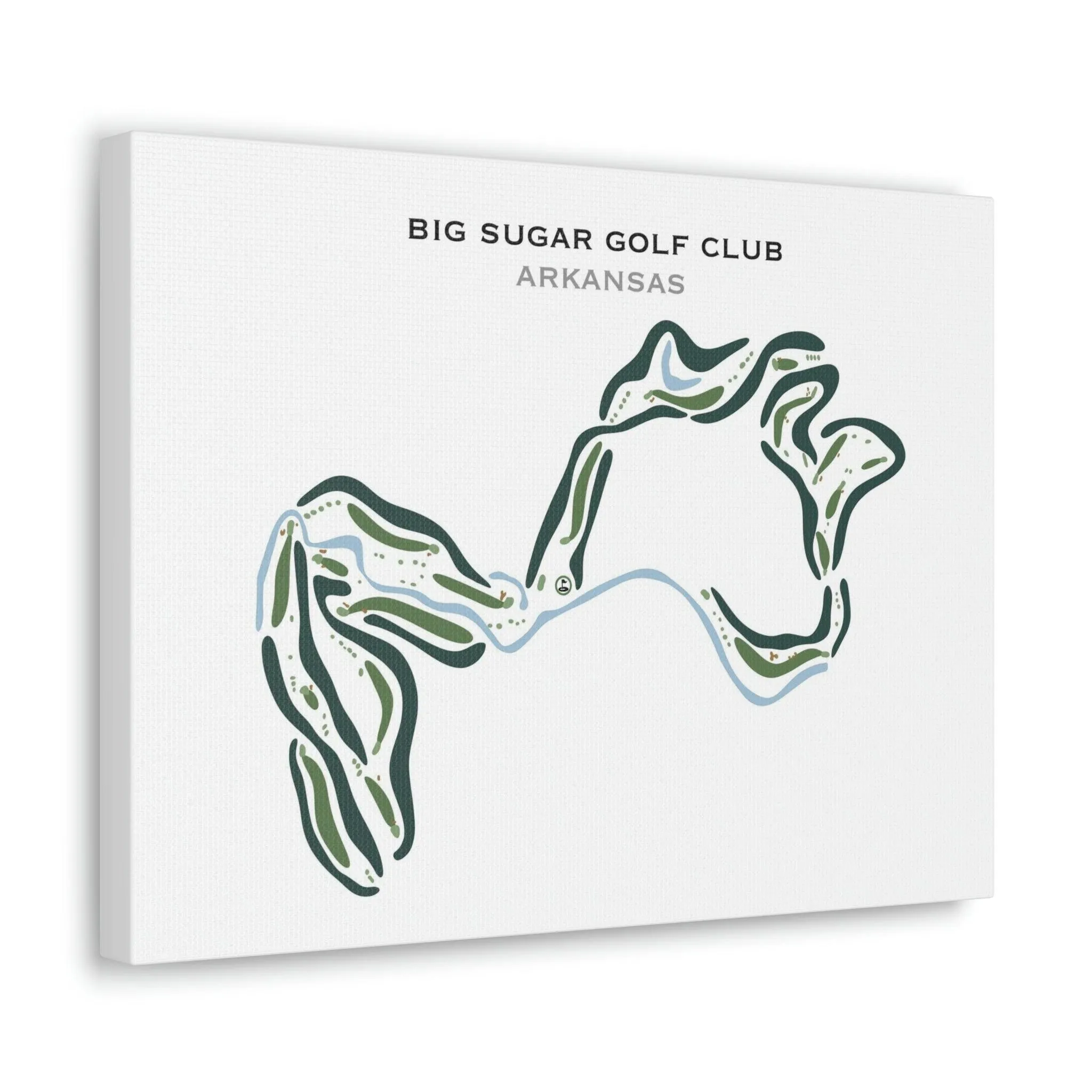 Big Sugar Golf Club, Arkansas - Printed Golf Courses