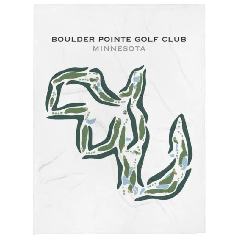 Boulder Pointe Golf Club, Minnesota - Printed Golf Courses