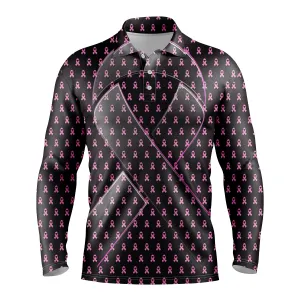 Breast Cancer | Men's Black Long Sleeve