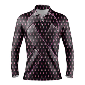 Breast Cancer | Women's Black Long Sleeve