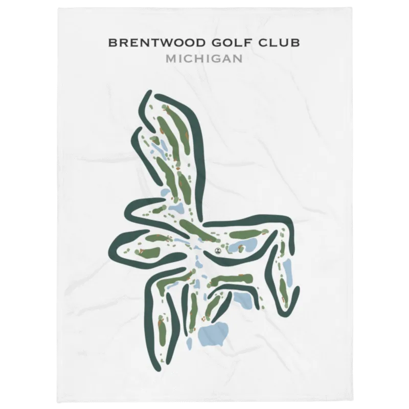 Brentwood Golf Club, Michigan - Printed Golf Courses