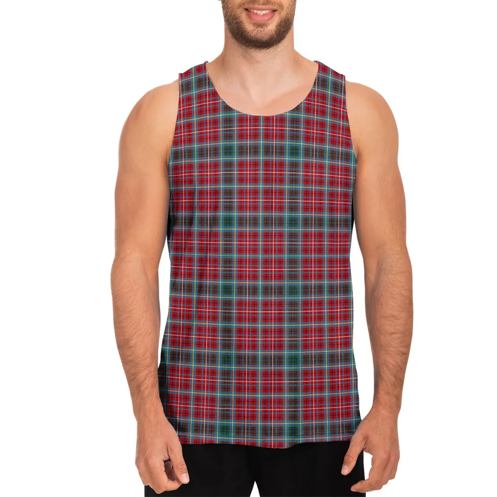 British Columbia Province Canada Tartan Mens Tank Top