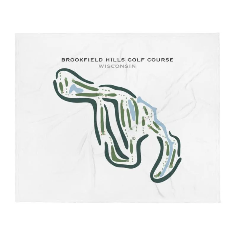 Brookfield Hills Golf Course, Wisconsin - Printed Golf Courses