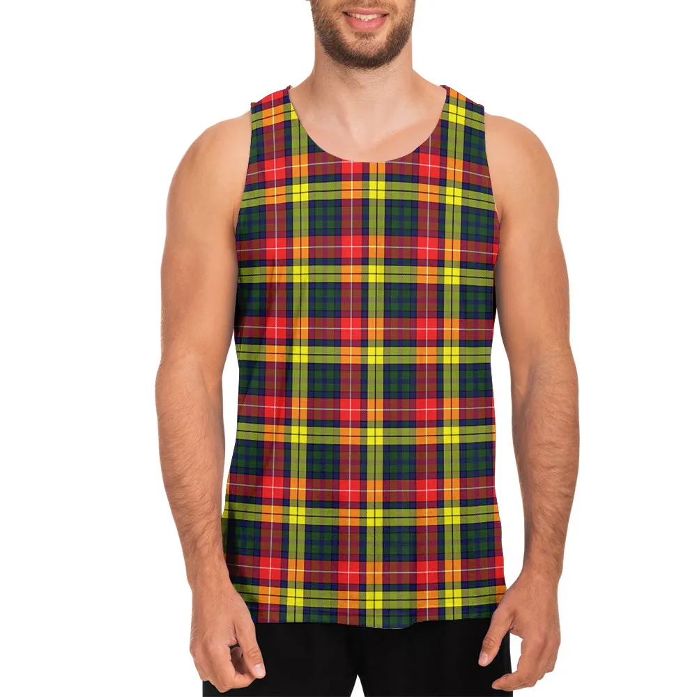 Buchanan Modern Tartan Mens Tank Top