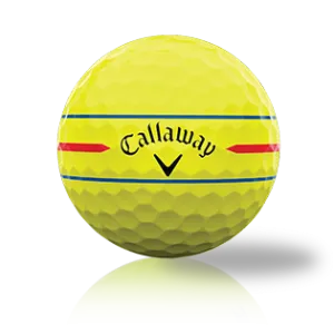 Callaway Chrome Soft Triple Track 360 Yellow