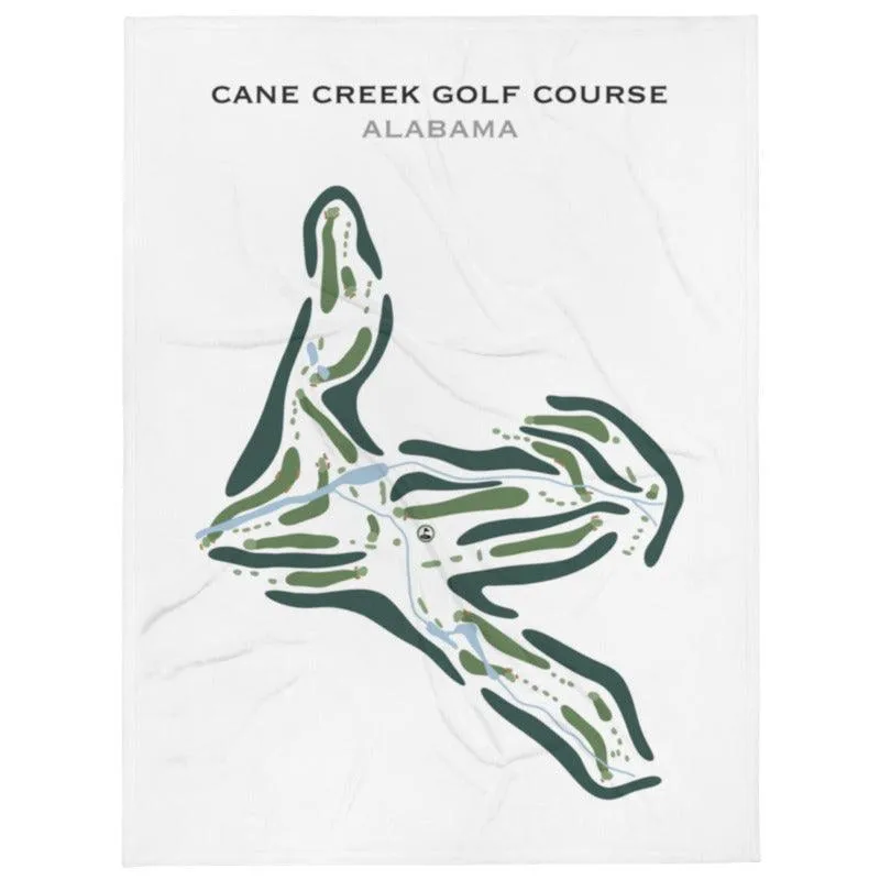 Cane Creek Golf Course, Alabama - Printed Golf Course