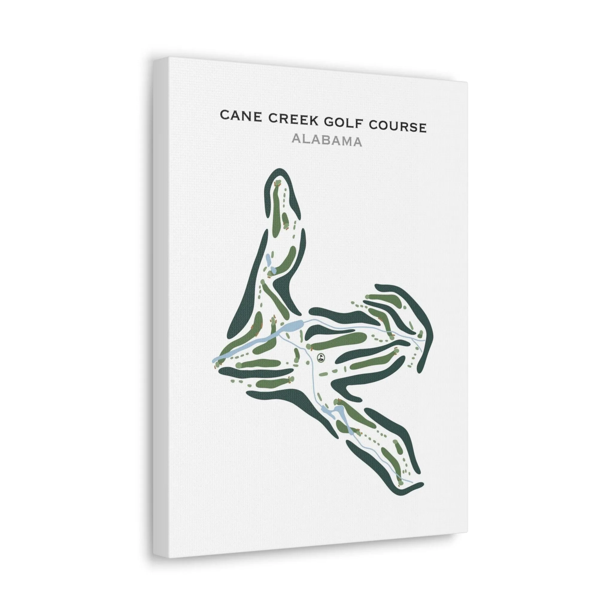 Cane Creek Golf Course, Alabama - Printed Golf Course